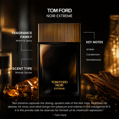 TOM FORD NOIR EXTREME PERFUME 100ML ( UNISEX)