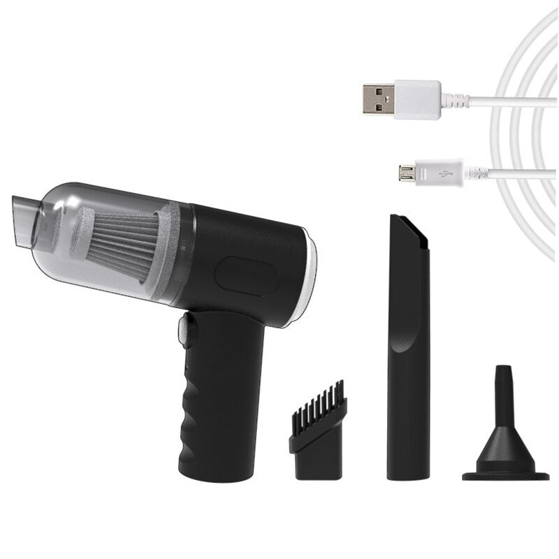 Wireless Car Vacuum Cleaner USB Charging
